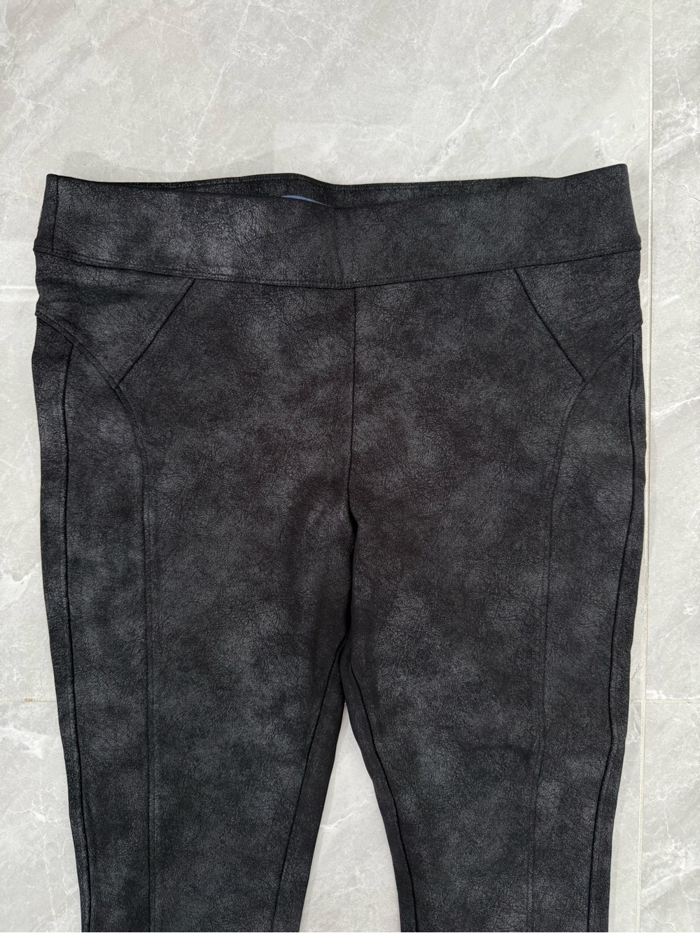 Women’s Democracy Glider Leggings Black Snake Print Edgy Gothic Grunge Emo XL - Picture 2 of 14
